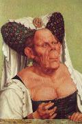 Quentin Matsys A Grotesque Old Woman Spain oil painting artist